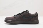 TS x Air Jordan 1 Low Reverse Mocha White Red Black