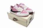 Travis Scott x Air Jordan 1 Low White Pink Black Men’s