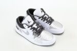 Air Jordan 1 Low Year of Snake Silver White Black Men’s