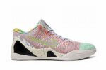 Zoom Kobe 9 Creamy Multi Green Rose Pink Men's