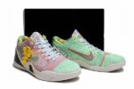 Zoom Kobe 9 Creamy Multi Green Rose Pink Men’s