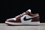 Air Jordan 1 Low White Dark Brown Black Men’s