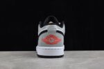 Air Jordan 1 Low White Grey Black Men’s