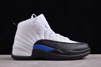 Air Jordan 12 White Black Blue for cheap