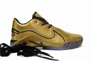 Cheap Zoom LeBron 22 Low Gold Black Men's