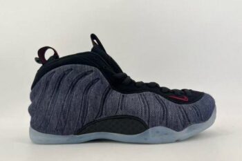 Air Foamposite One Black Navy Red Men's