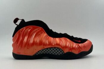 Air Foamposite One Orange Black Men's
