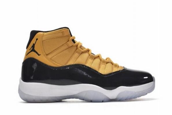 Air Jordan 11 Yellow Black White Men's