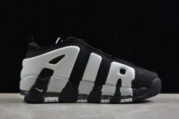 Air More Uptempo Silver Grey Black Men's