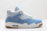 Air Jordan 4 Denim Worn Blue for cheap