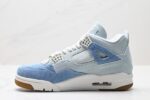Air Jordan 4 Denim Worn Blue for cheap