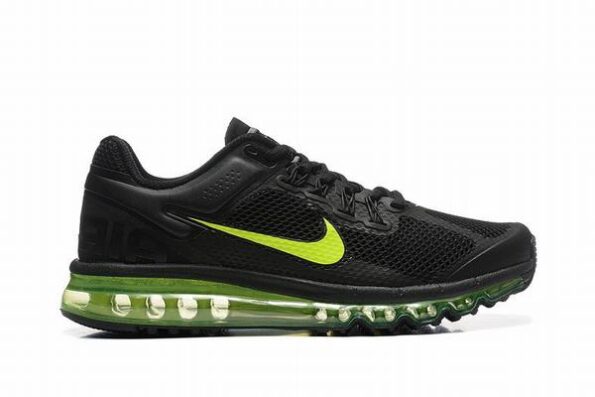Air Max 2013 Black Green Men's