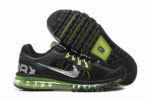 Air Max 2013 Black Silver Green Men’s