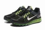 Air Max 2013 Black Silver Green Men’s