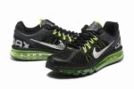 Air Max 2013 Black Silver Green Men’s