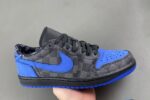 Air Jordan 1 Low Black Royal Blue Men's