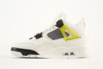 Air Jordan 4 White Black Lemon Yellow Men’s