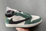 Travis Scott x Air Jordan 1 Low Green White Men's