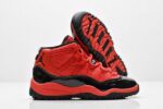 Retro Air Jordan 11 Red Black Kids