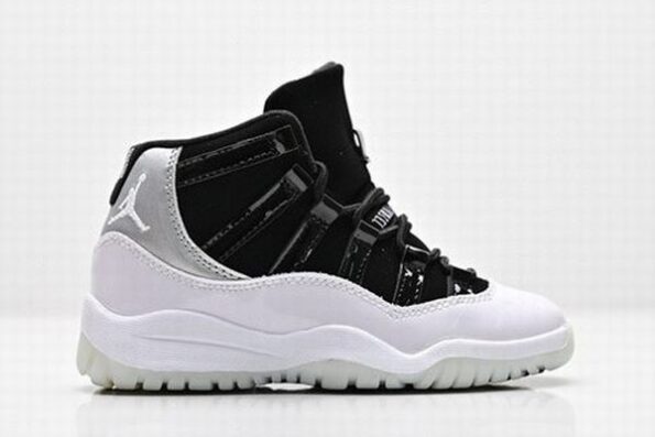 Retro Air Jordan 11 Kid White Blue Kids