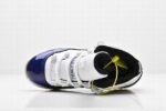 Retro Air Jordan 11 White Navy Blue Kids