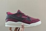 Air Jordan 4 RM Wine Red Black White Kids