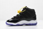 Retro Air Jordan 11 Black White Purple Kids