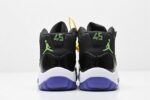 Retro Air Jordan 11 Black White Purple Kids