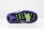Retro Air Jordan 11 Black White Purple Kids