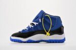 Retro Air Jordan 11 Blue Black White Kids