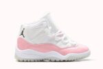 Retro Air Jordan 11 Kid White Pink Kids