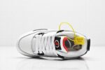 Retro Air Jordan 4 White Black Red Kids