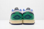 Air Jordan 1 Low White Blue Green Men’s