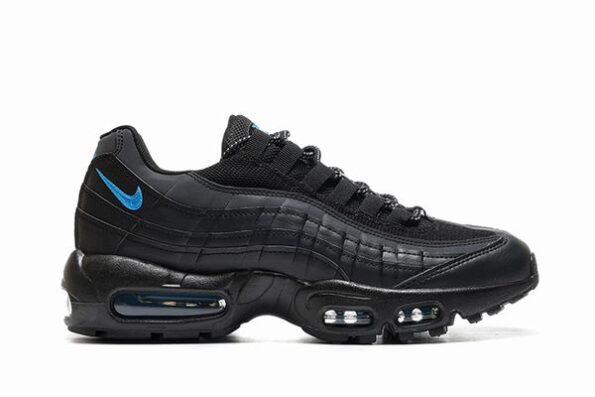 Air Max 95 Black Blue Hook 2025 Men's
