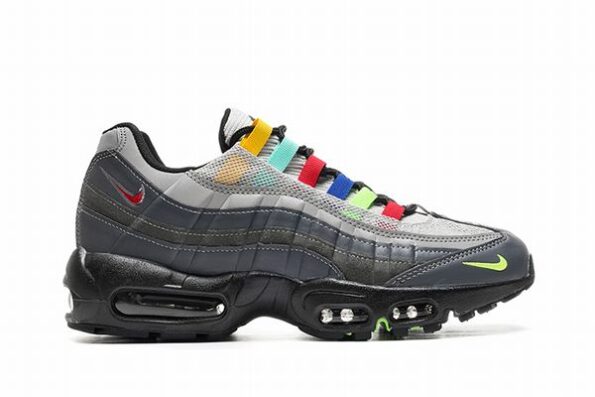 Air Max 95 Grey Colorful 2025 Men's