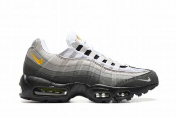 Air Max 95 Grey White Black Yellow 2025 Men's