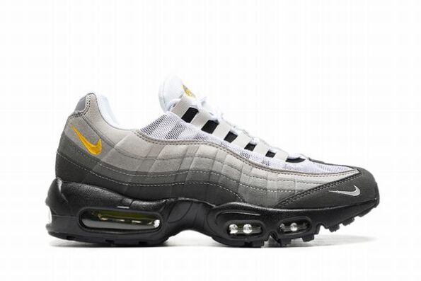 Air Max 95 Grey White Black Yellow 2025 Men's