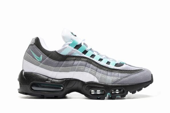 Air Max 95 Grey White Green 2025 Men's