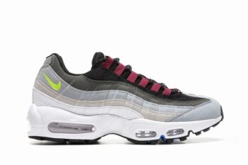 Air Max 95 Grey White Red Blue 2025 Men's