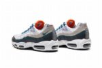 Air Max 95 White Brown Blue Black 2025 Men’s