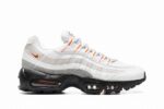 Air Max 95 White Grey Black Orange 2025 Men's
