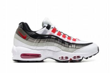 Air Max 95 White Grey Red