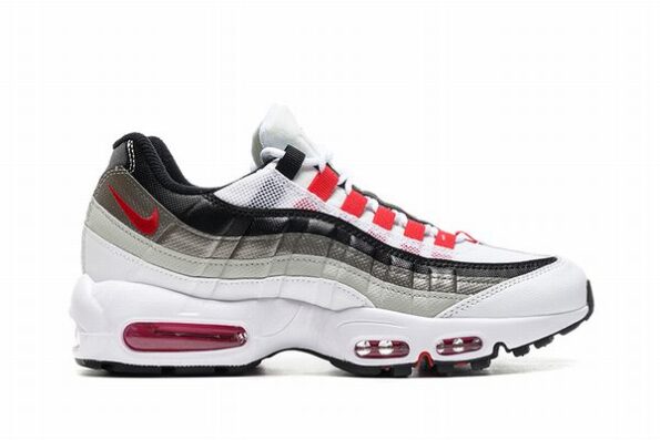 Air Max 95 White Grey Red