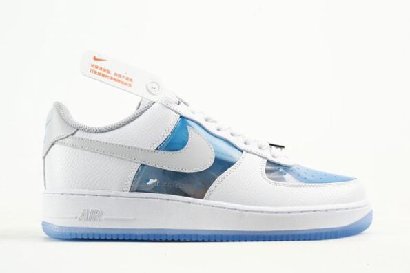 Air Force One Low White Blue Men's