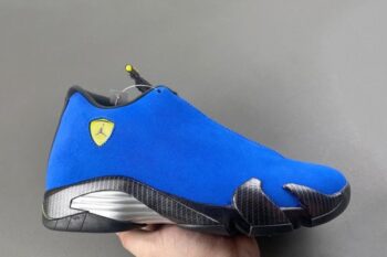Air Jordan 14 Ferrari Royal Blue Black Green Men's