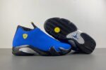 Air Jordan 14 Ferrari Royal Blue Black Green Men’s