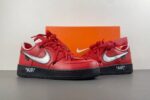 Off-White x Air Force 1 Low Red Silver Black Men’s