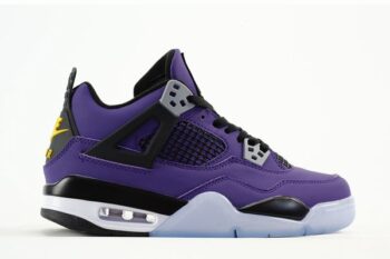 Retro Air Jordan 4 Purple Black