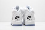 Retro Air Jordan 5 White Metallic Men’s