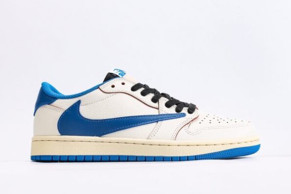 Travis Scott x Jordan Air Jordan 1 Low OG White Blue